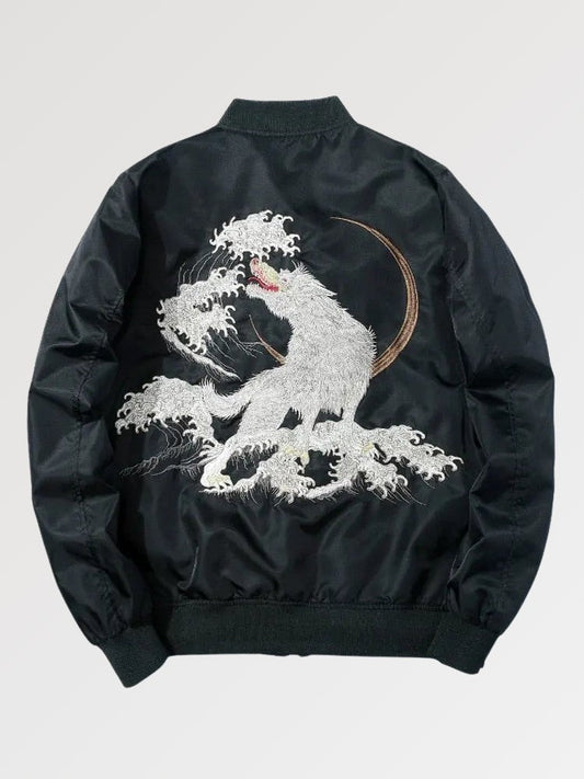 Japanese Style Bomber Jacket 'Ueno' - Sublimation Jacket ( Recreated Edition )