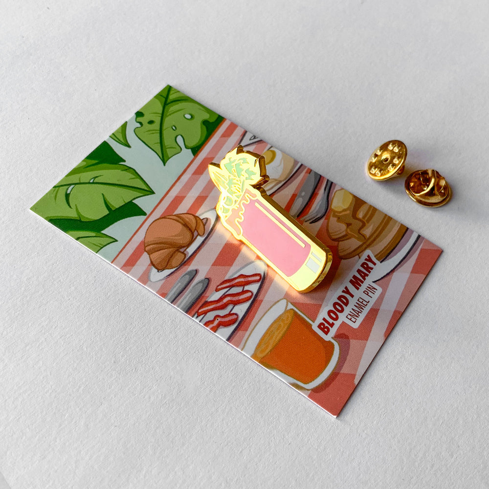 Bloody Mary Cocktail Pin