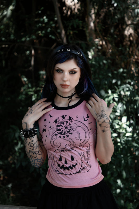 Eyecandy Ringer Tee