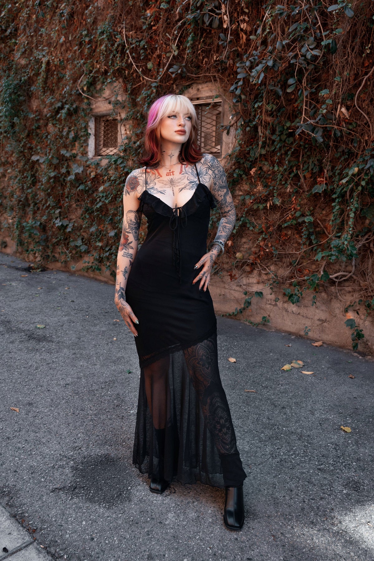 Mourning Maxi Dress