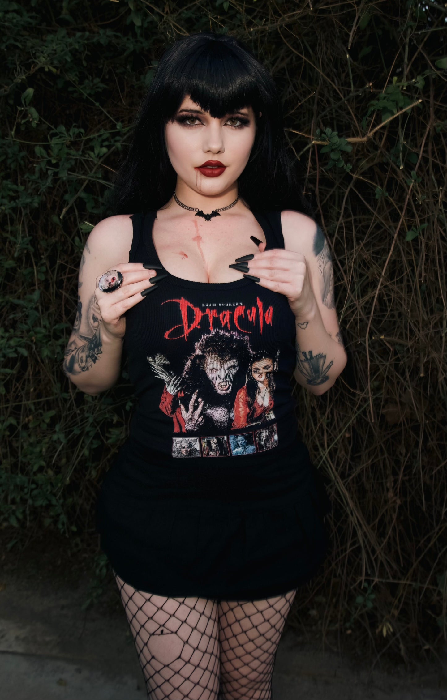 Bram Stoker's Dracula Ribbed Tank Top