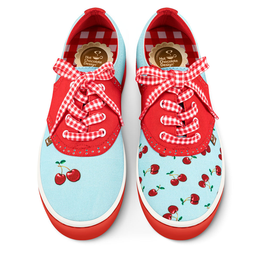 Cherry Blue Casual Sneakers
