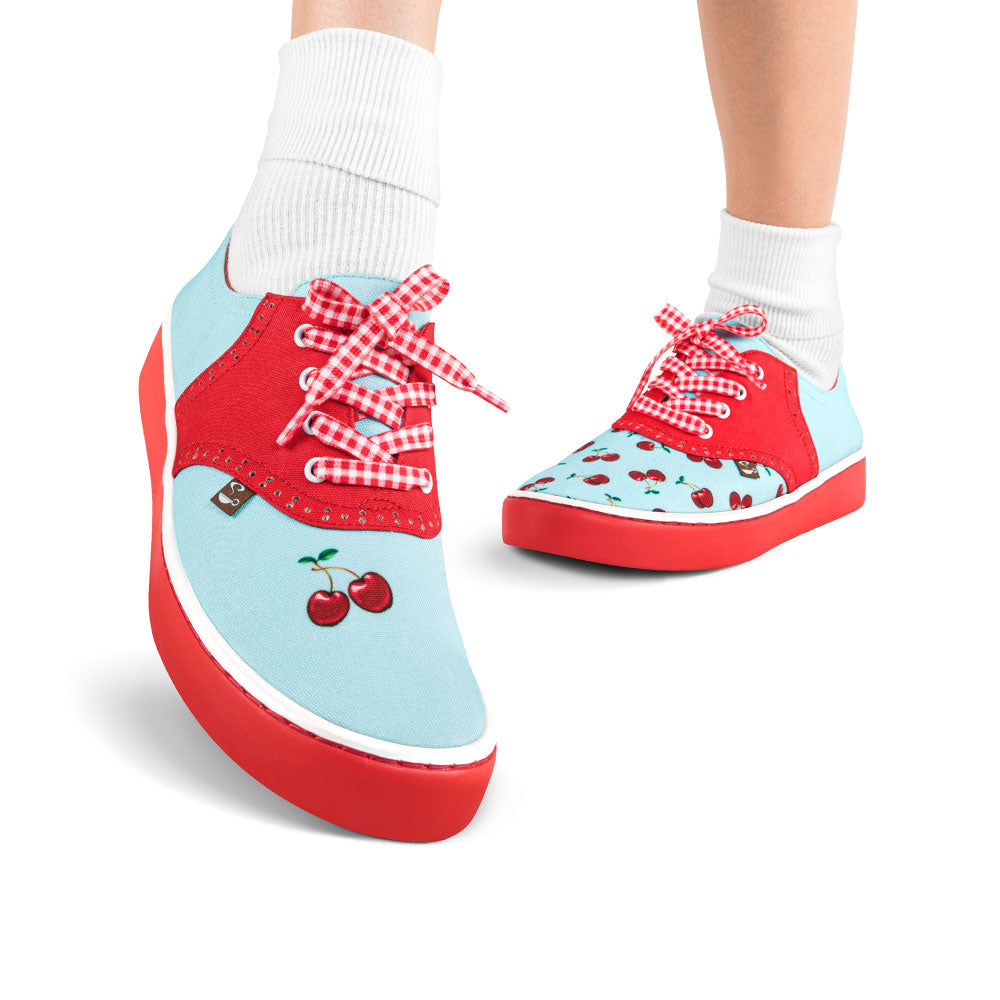 Cherry Blue Casual Sneakers
