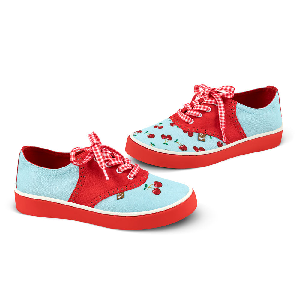 Cherry Blue Casual Sneakers