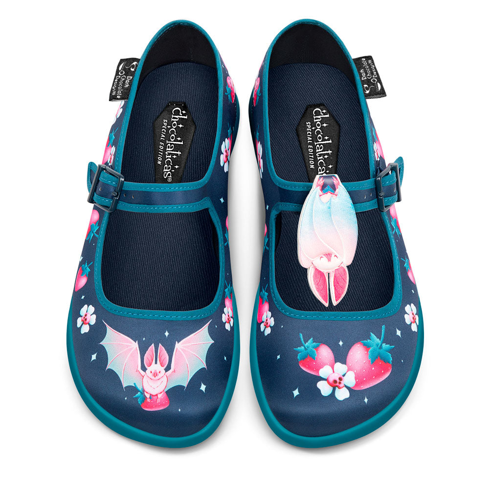 Albine Bat Women's Mary Jane Flats