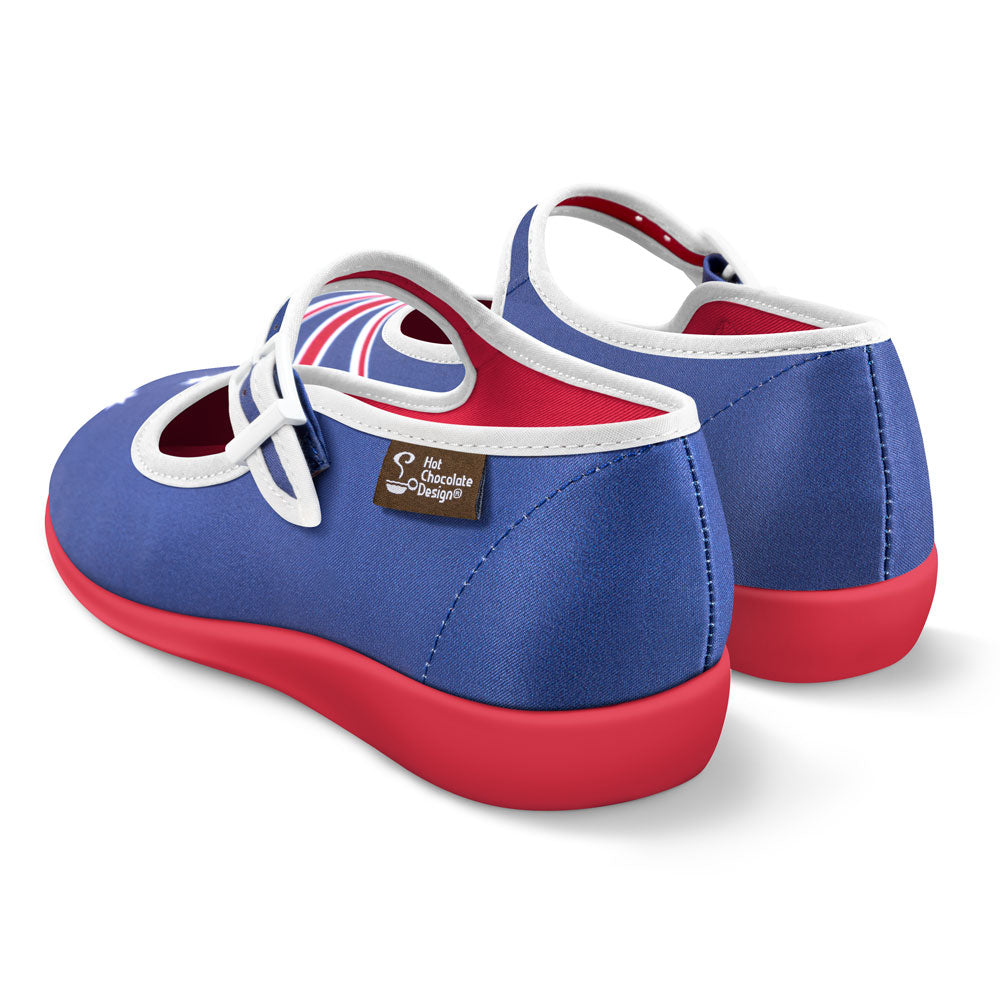 Australian Flag Women's Mary Jane Flats