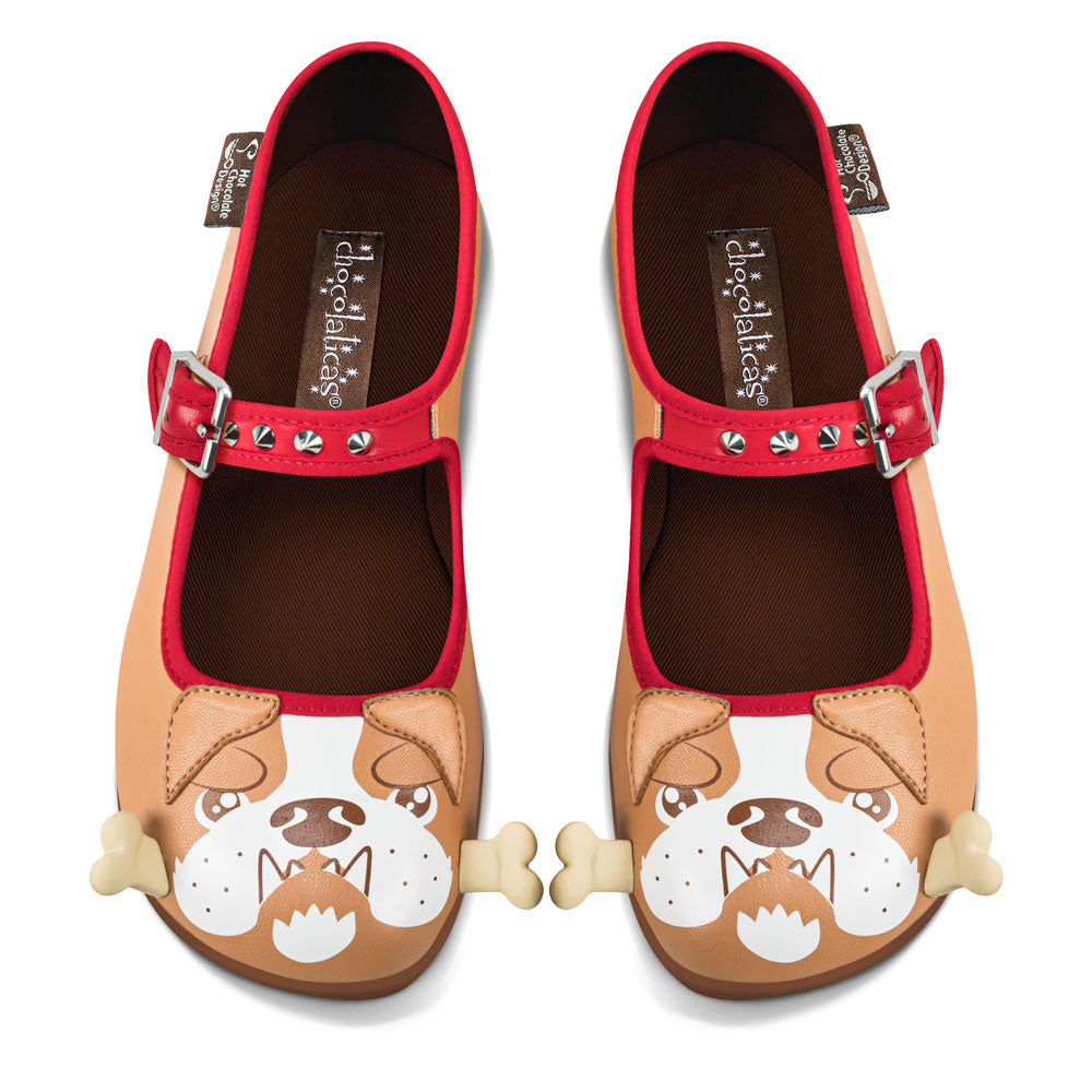 Bulldog Women's Mary Jane Flats