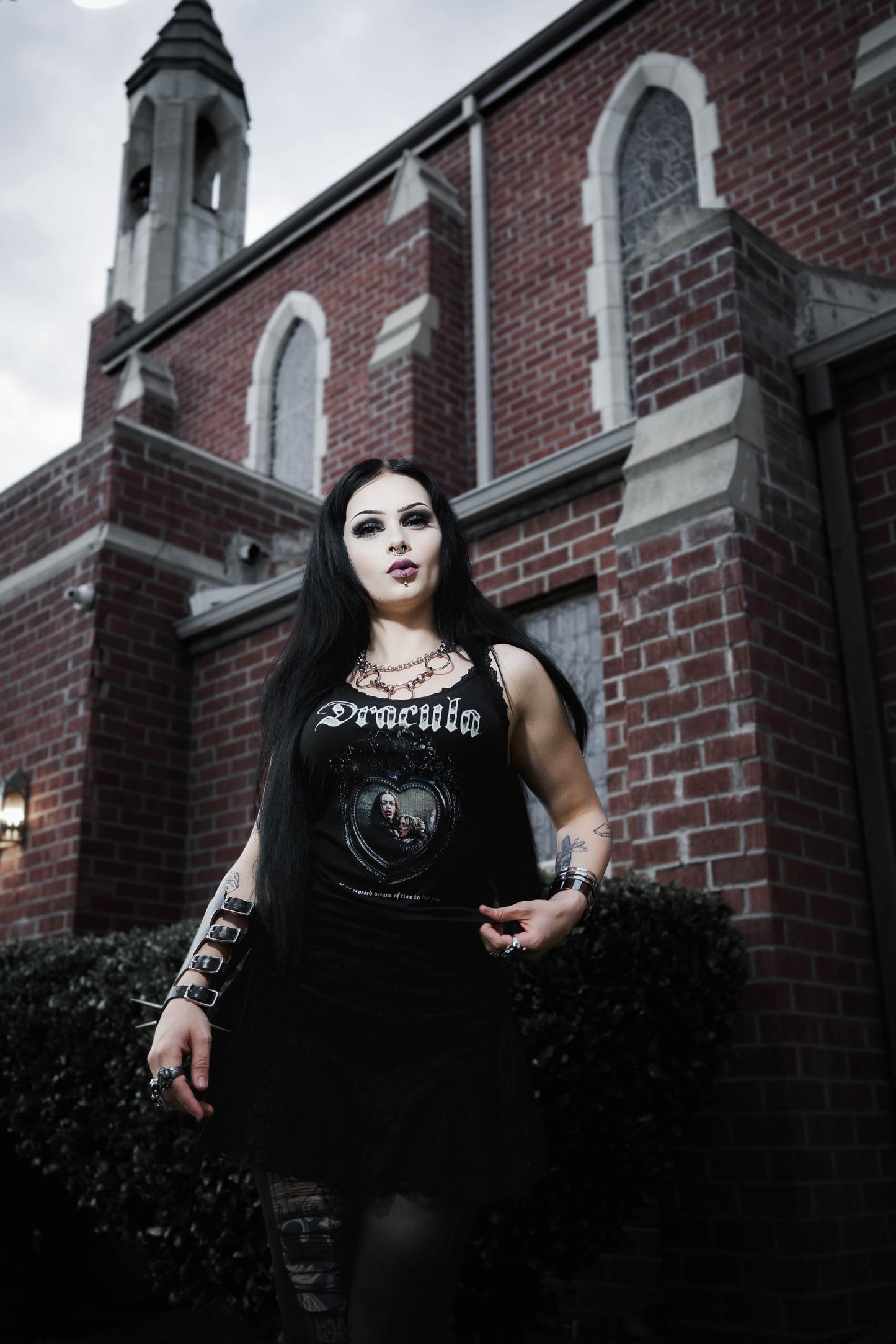 Oceans of Time Ribbed Lace Tank (Limited edition)