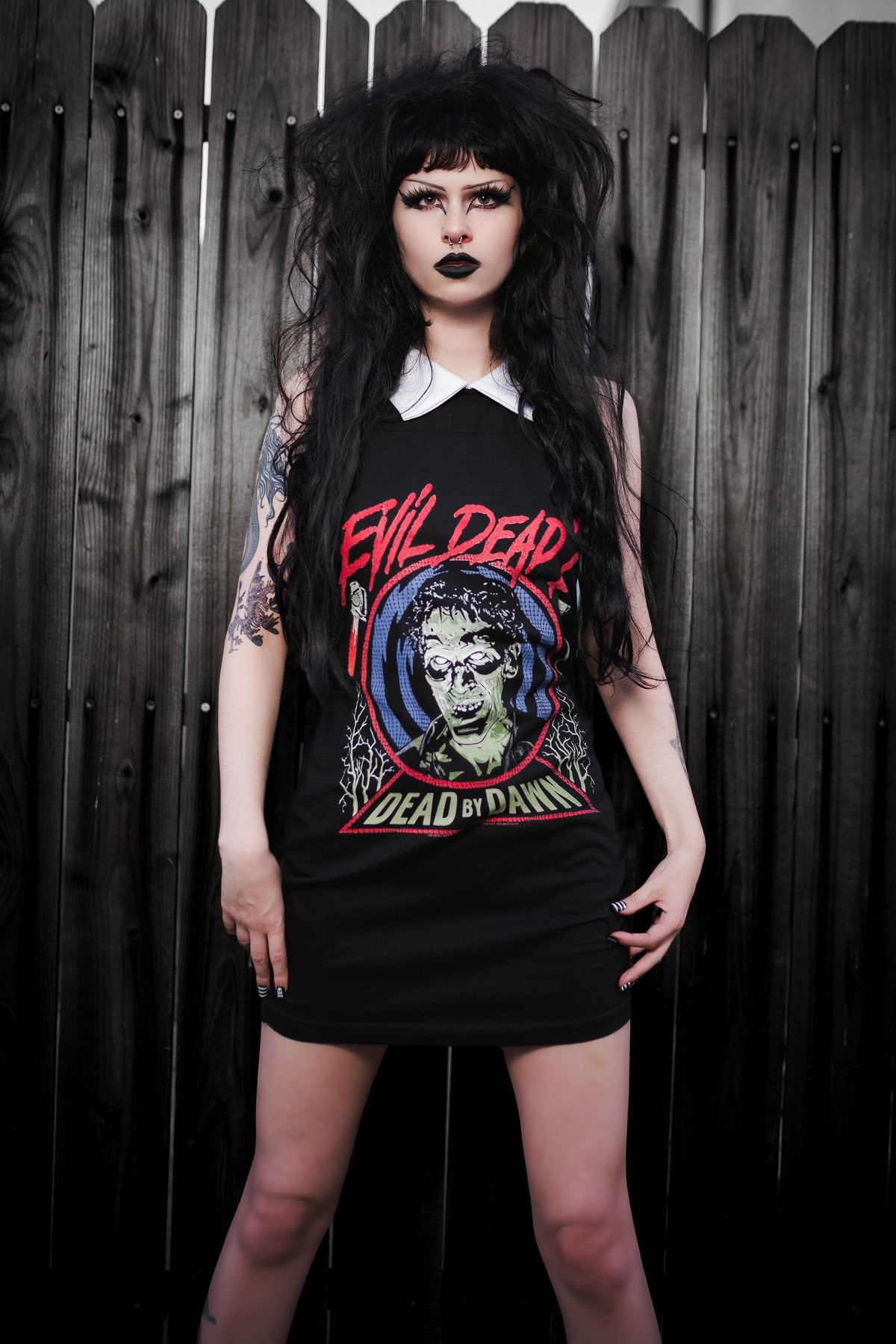Evil Dead Collar Dress