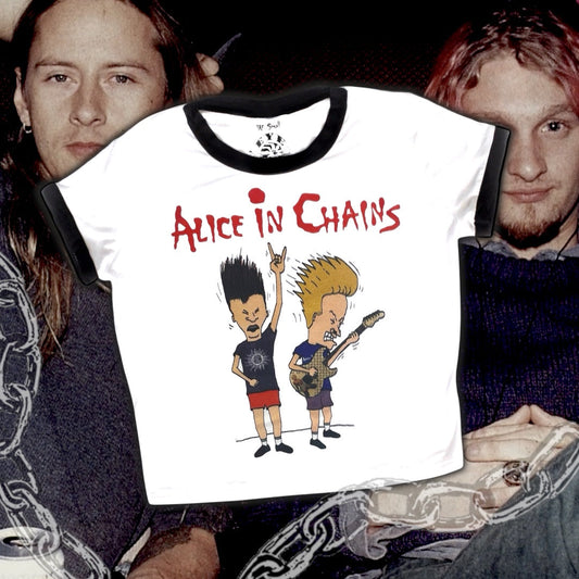 Beavis and Butthead- AIC Ringer Tee