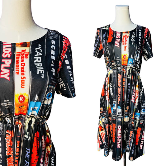 T-shirt Dress - Horror Movies