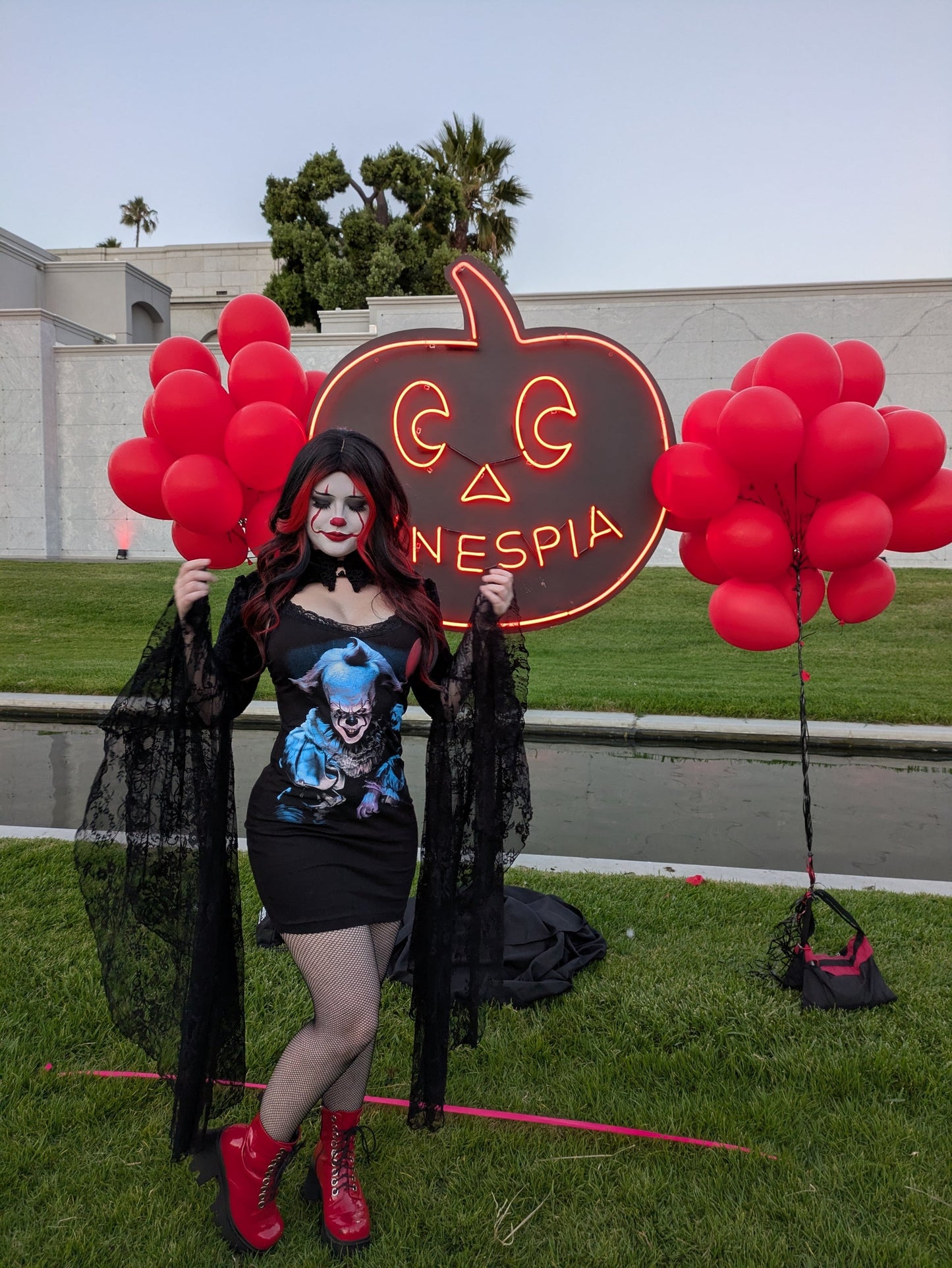 Pennywise Lace Strap Dress