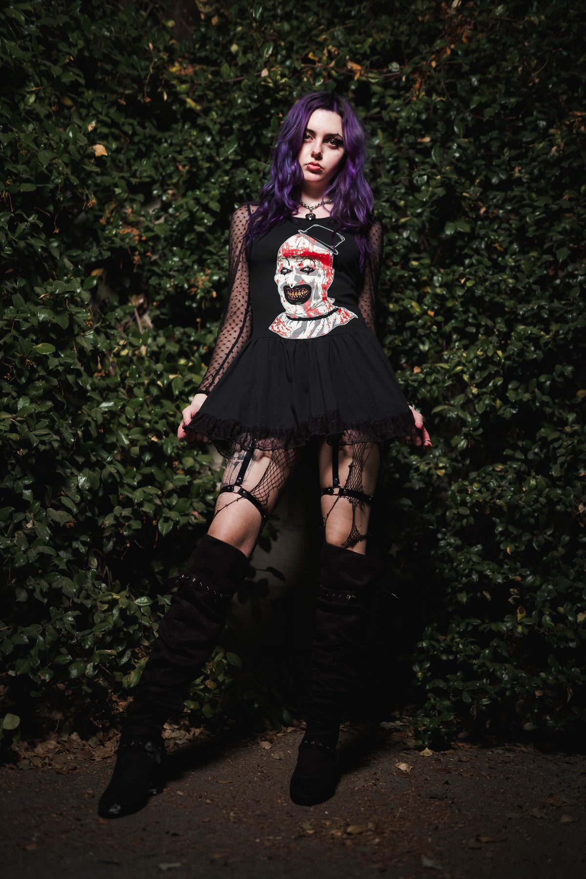 Terrifier “Face” Ballerina Dress