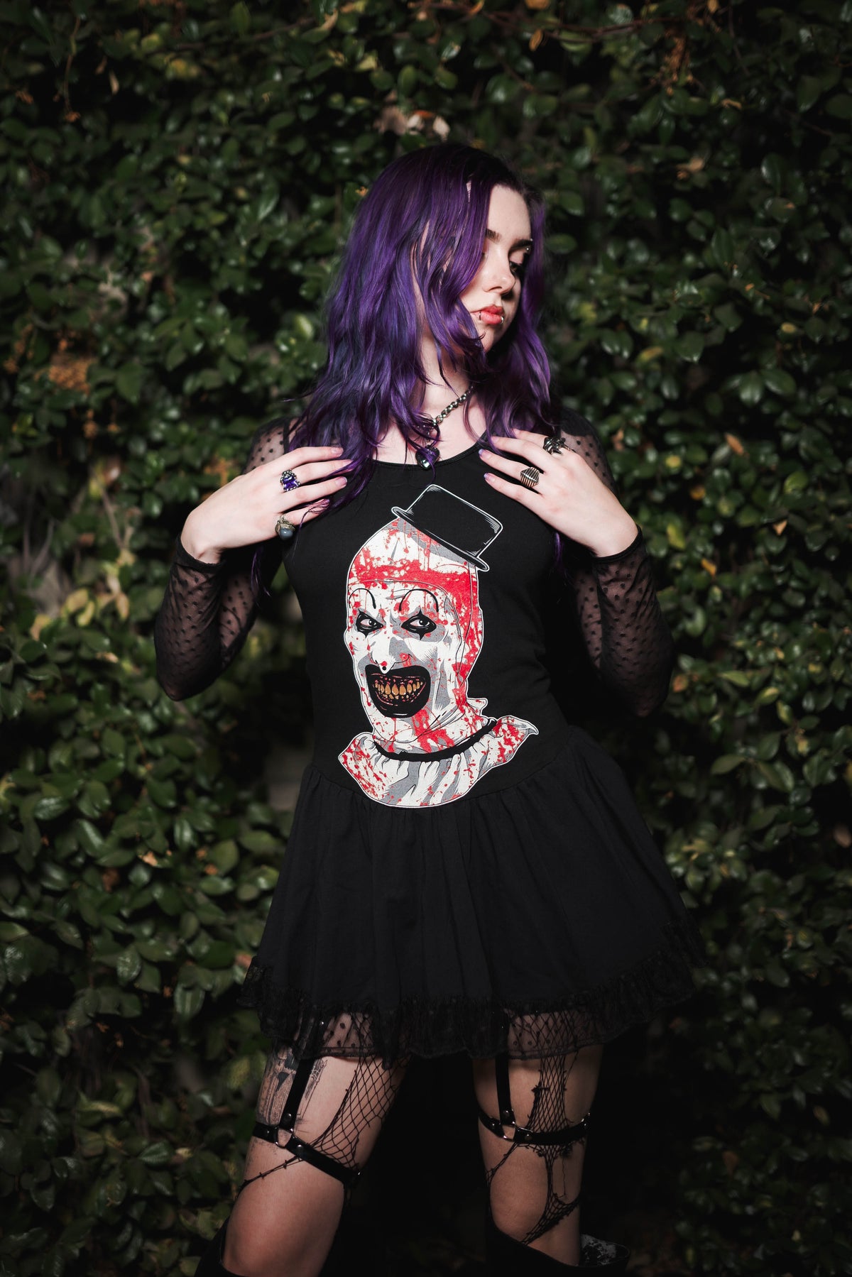 Terrifier “Face” Ballerina Dress