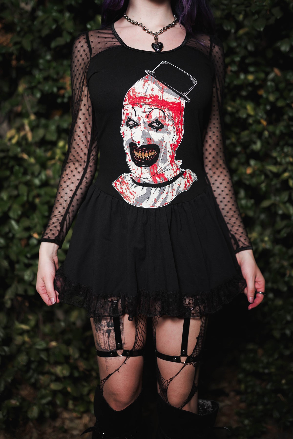 Terrifier “Face” Ballerina Dress