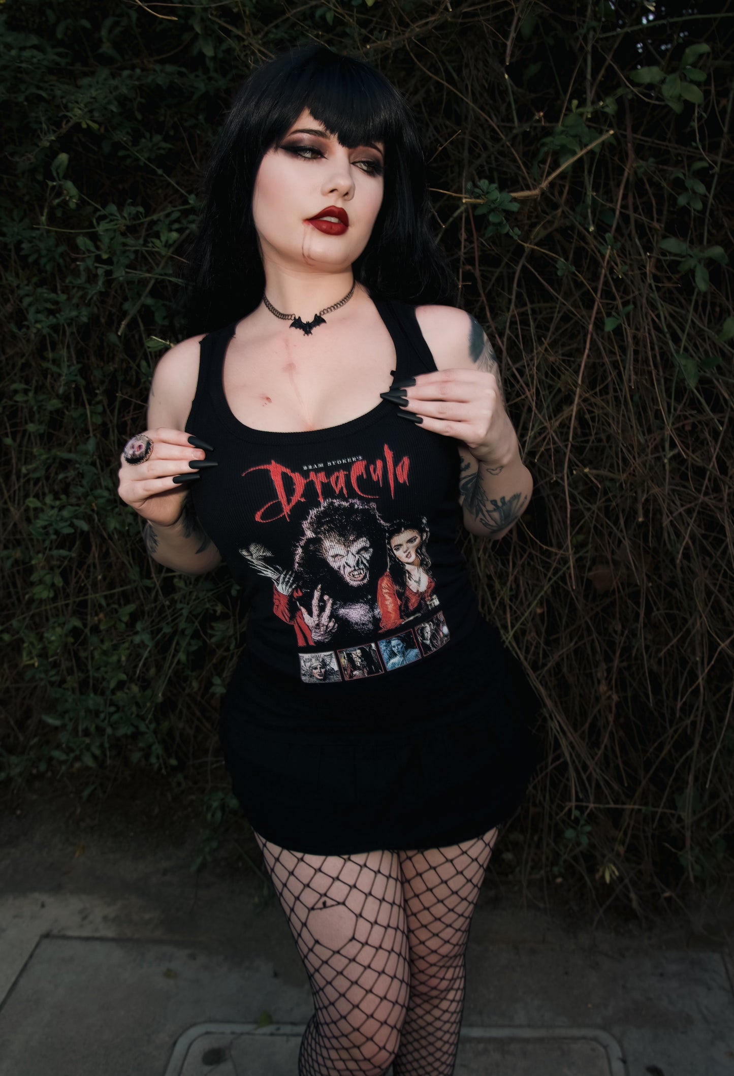 Bram Stoker's Dracula Ribbed Tank Top