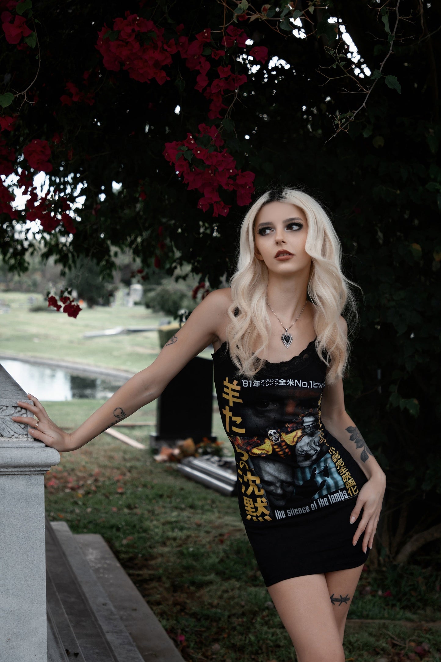 The Silence of The Lambs Lace Strap Dress