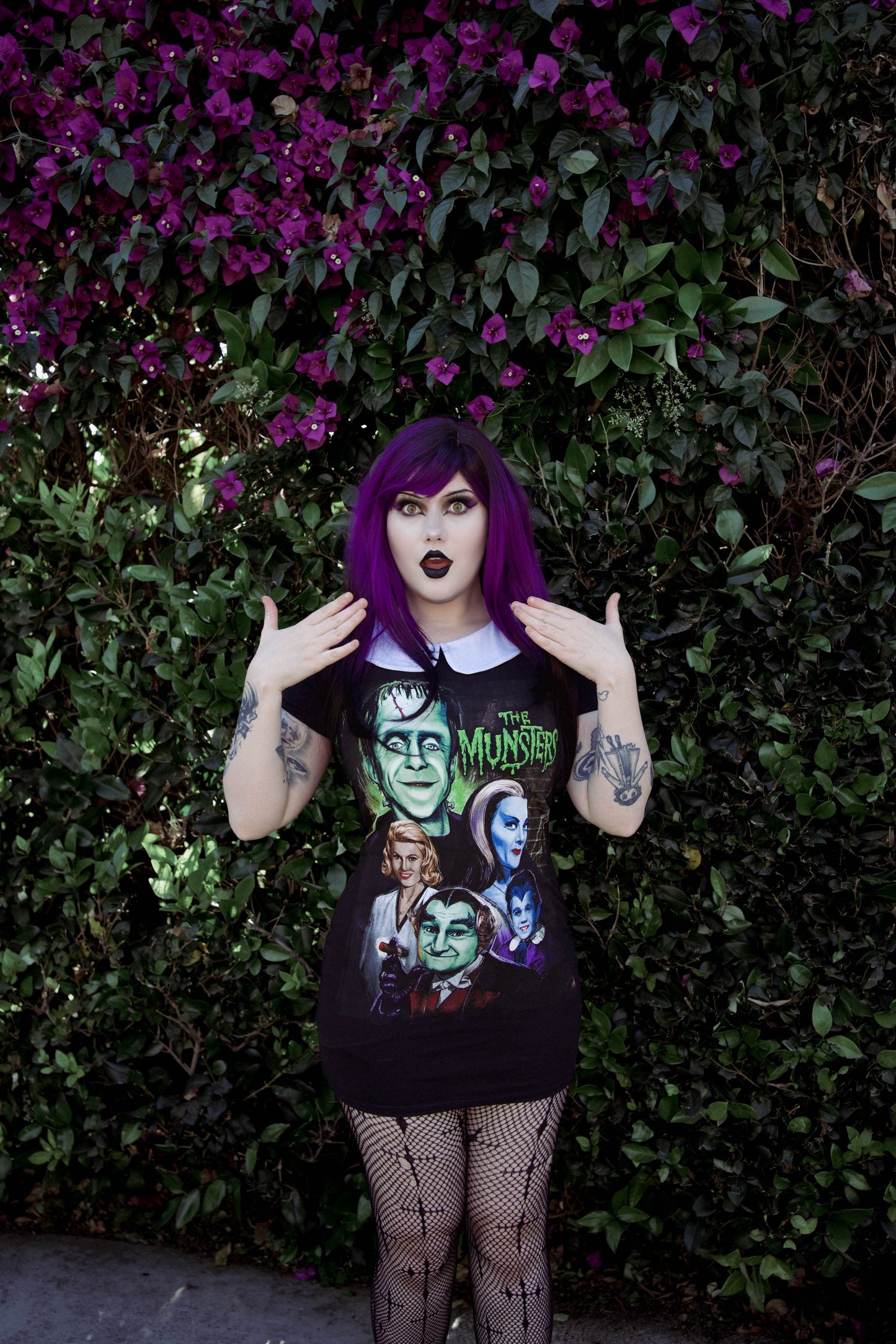 The Munsters Peter Pan Collar Dress
