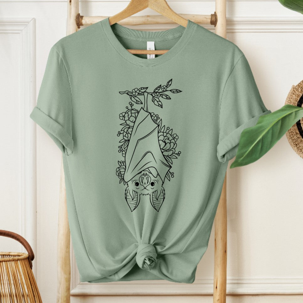 Fox & Fable - Floral Bat T-shirt