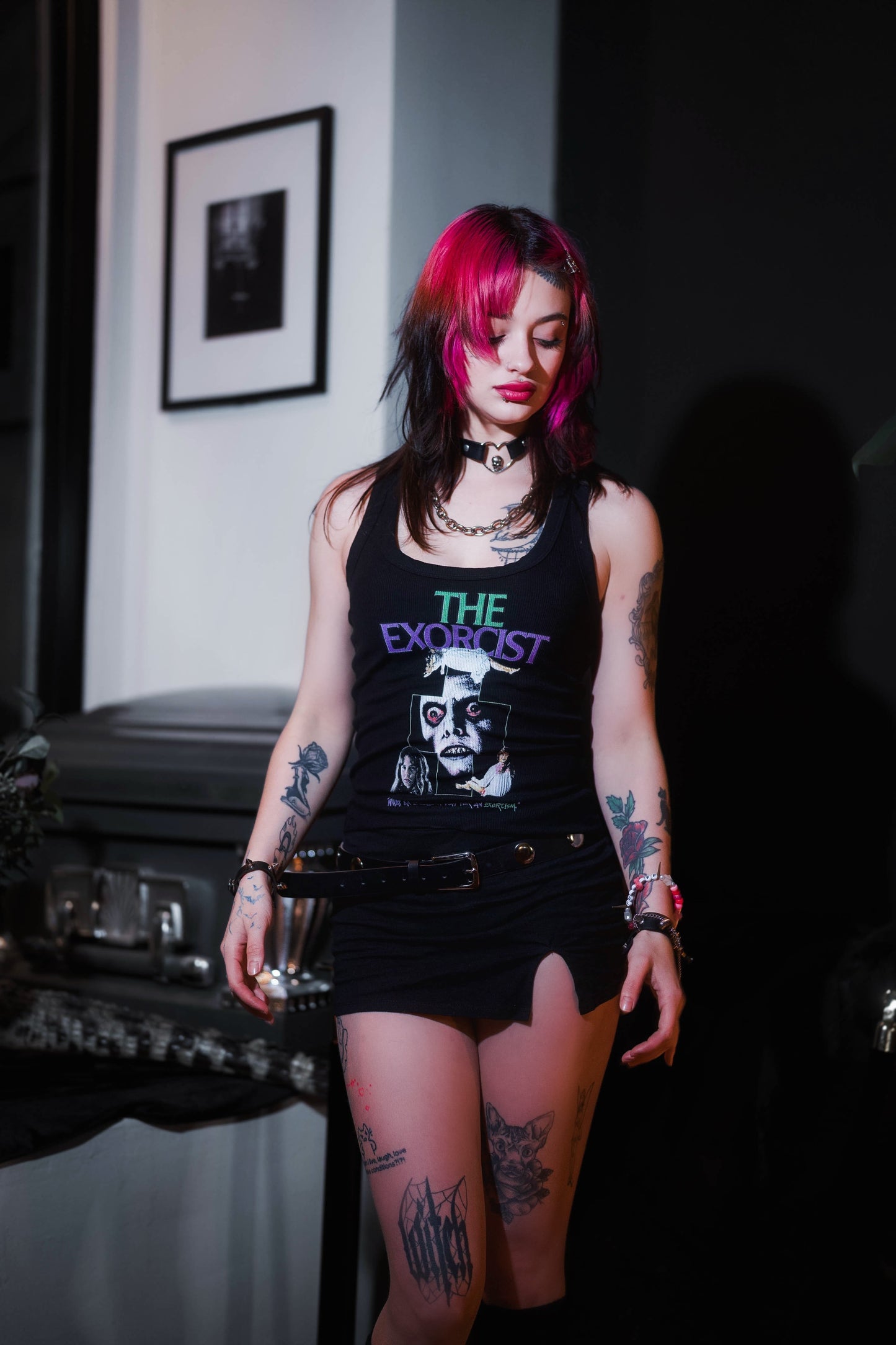 The Exorcist Ribbed Tank
