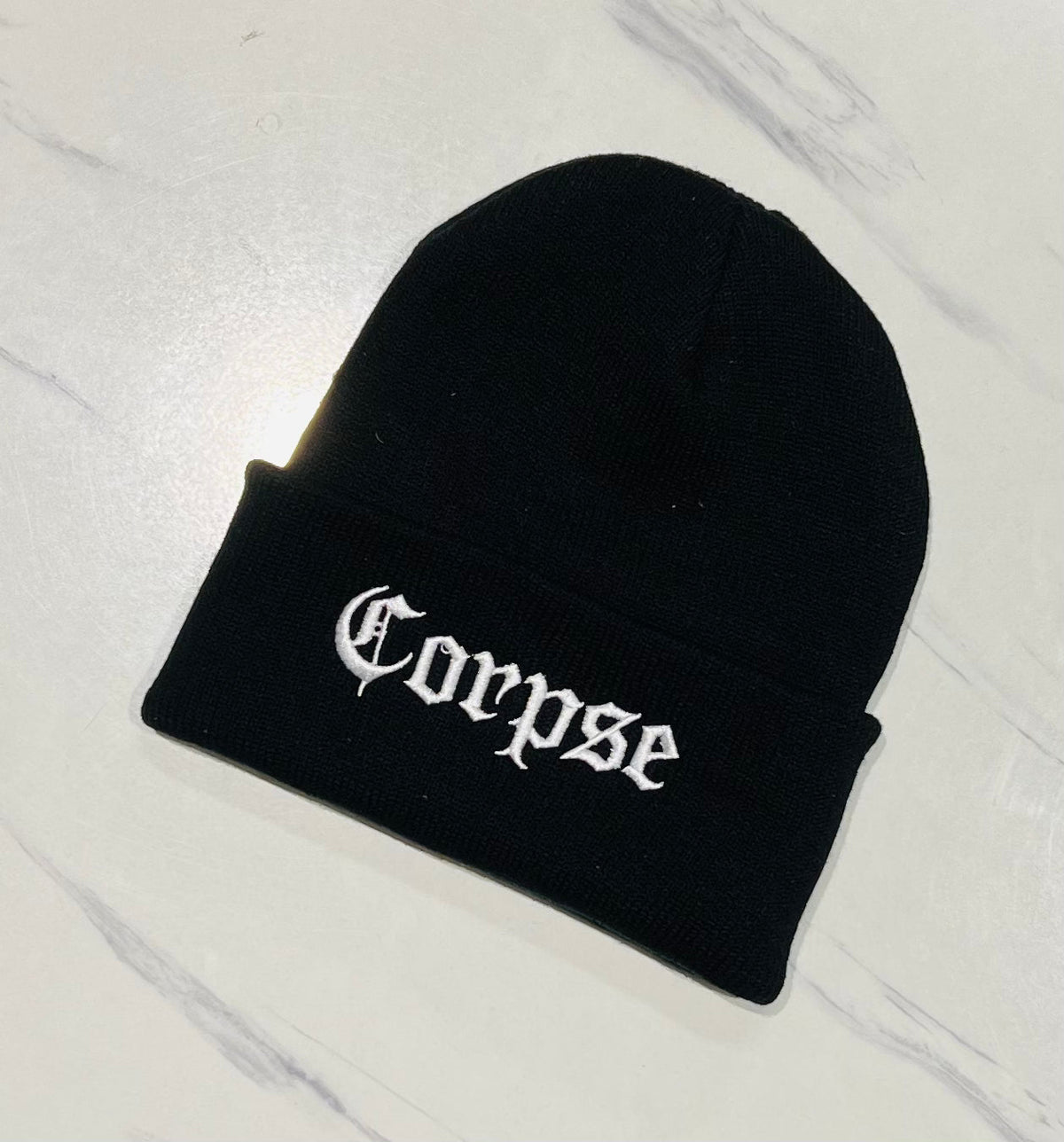 Vegan Beanie - Corpse - READY TO SHIP