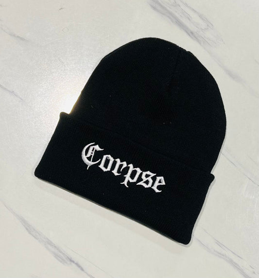 Vegan Beanie - Corpse - READY TO SHIP