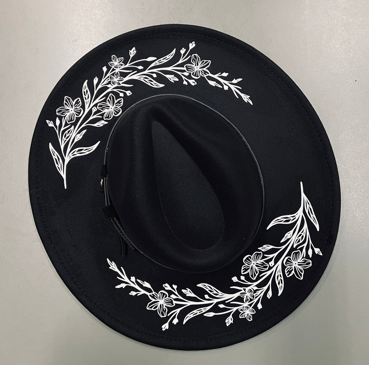 Vegan Felt Hat - XL Brim - Jasmine
