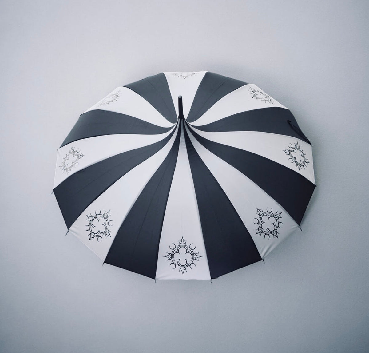 Charcoal Gothic Ornament Umbrella