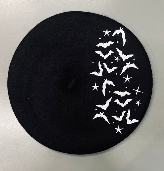 Vegan Beret - Flock of Bats