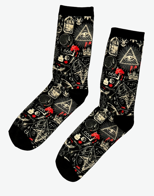 Novelty Socks - Occult