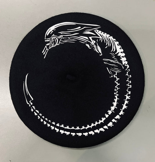 Vegan Beret - Xenomorph