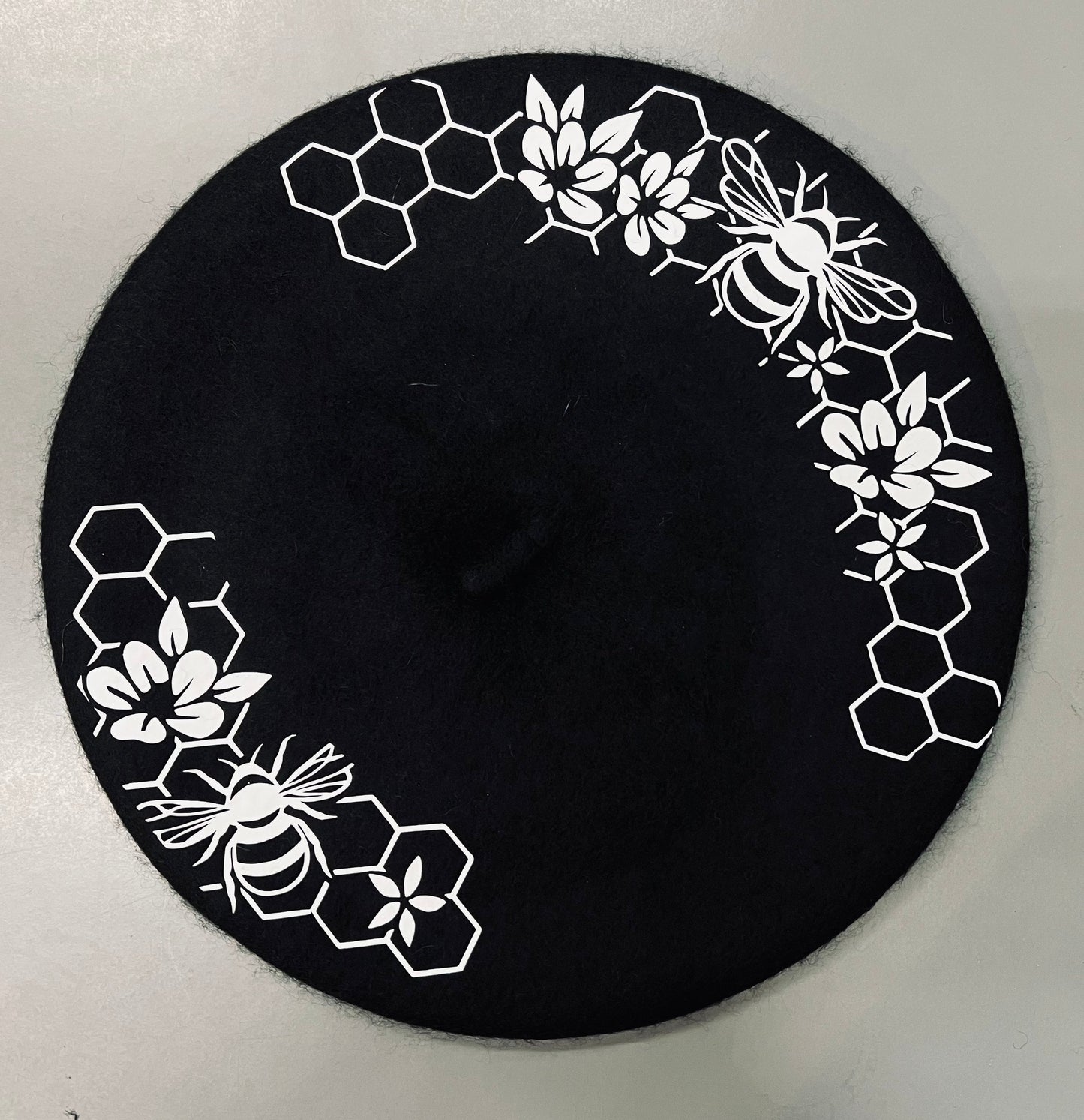 Vegan Beret - Honeycomb