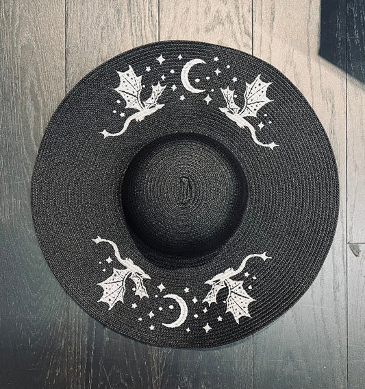 Floppy Sun Hat - XL Brim - Dragons