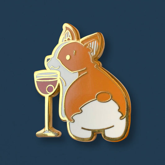 Corgi x Manhattan Pin