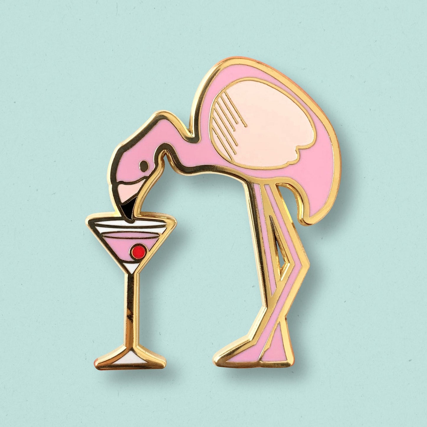 Flamingo x Cosmopolitan Pin