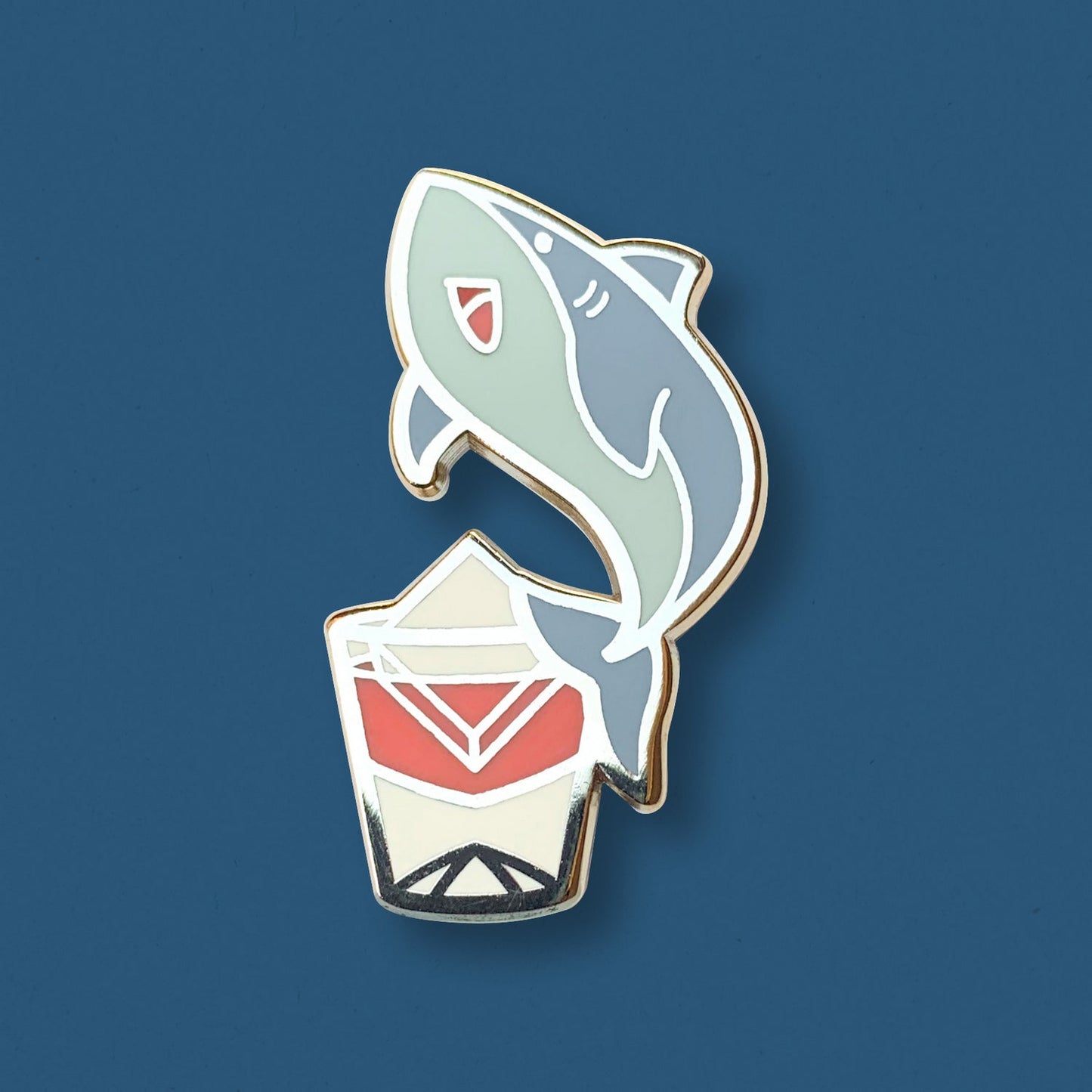 Great White Shark x Vermouth Pin