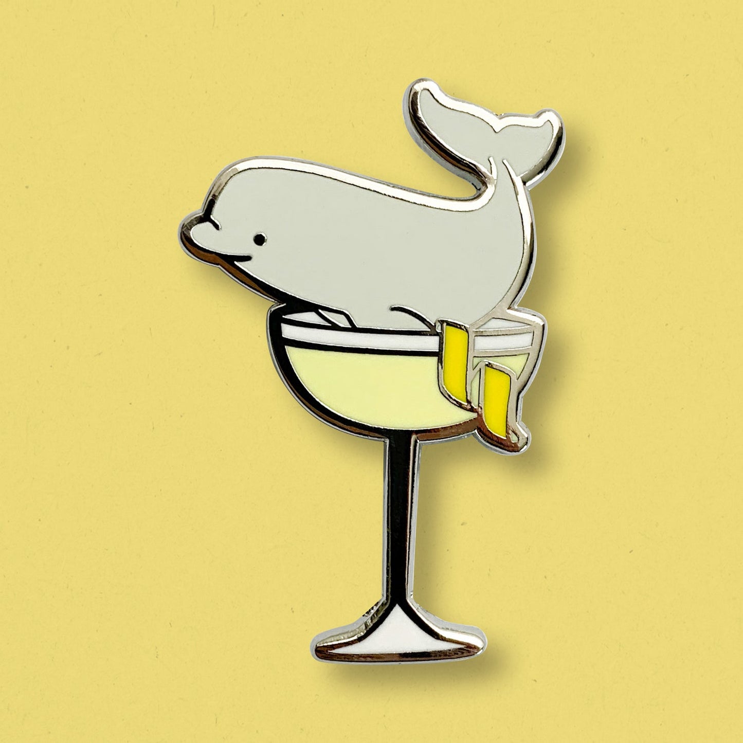 Beluga x White Lady Pin