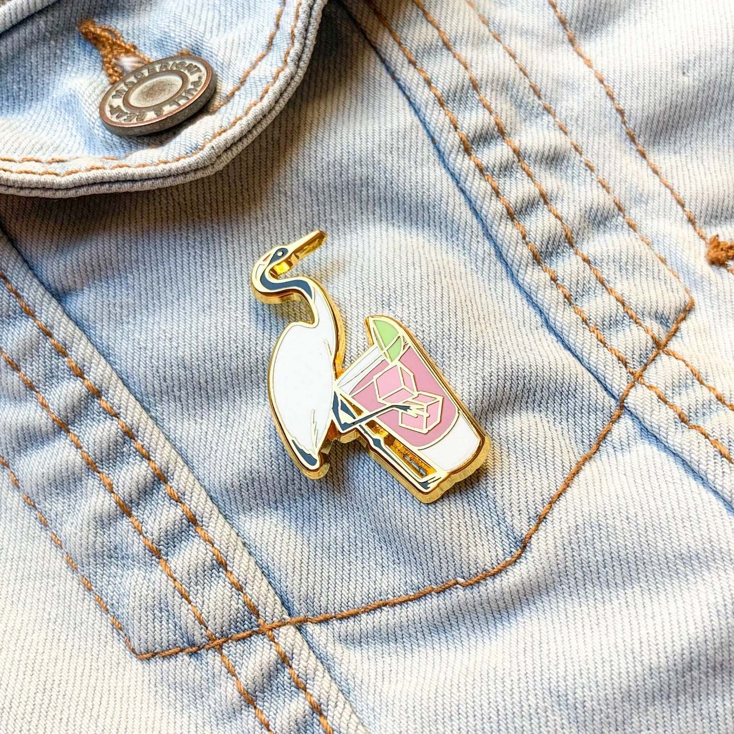 Crane x Vodka Cranberry Pin
