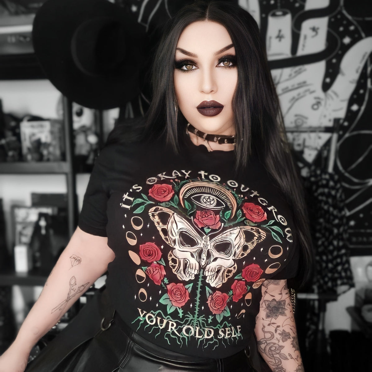 It's Okay To Outgrow Your Old Self T-shirt