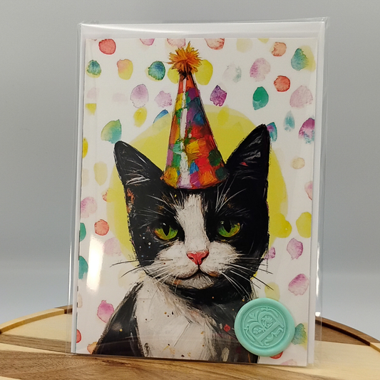 Happy Birthday Card for Cat Lovers