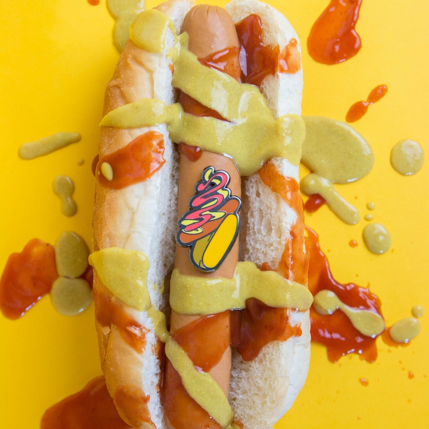 Hot Dog Pin