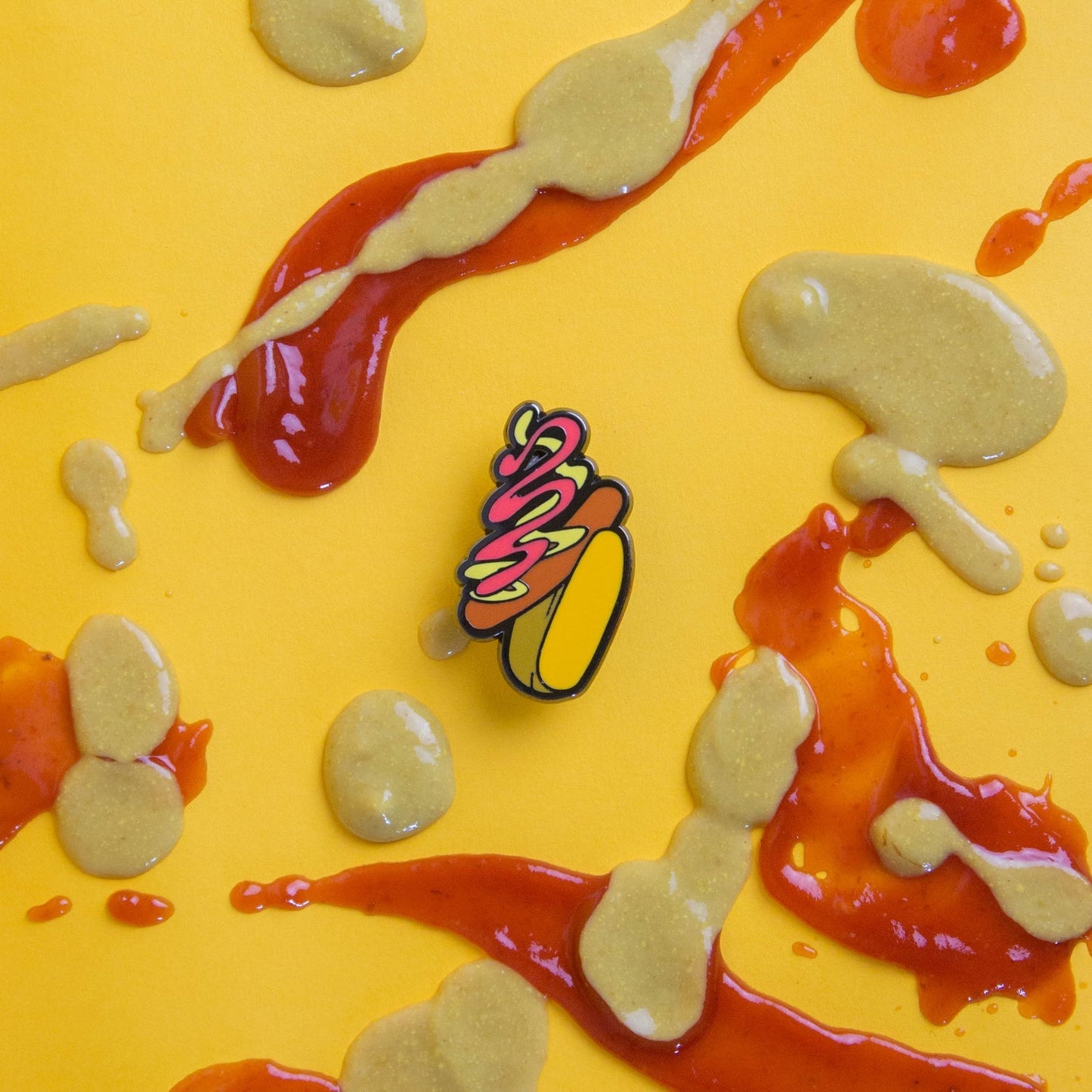 Hot Dog Pin