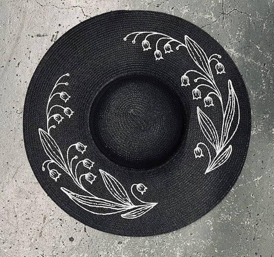 Floppy Sun Hat - XL Brim - Lily of the Valley