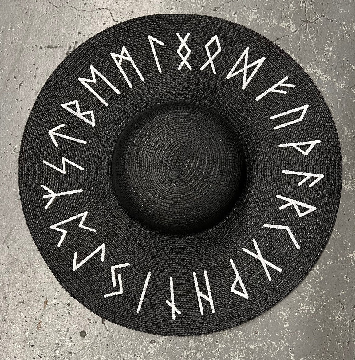 Floppy Sun Hat - XL Brim - Runes