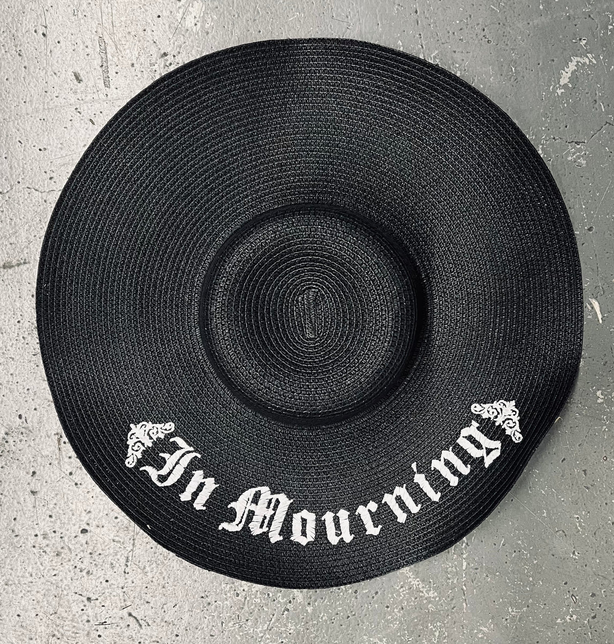 Floppy Sun Hat - XL Brim - In Mourning