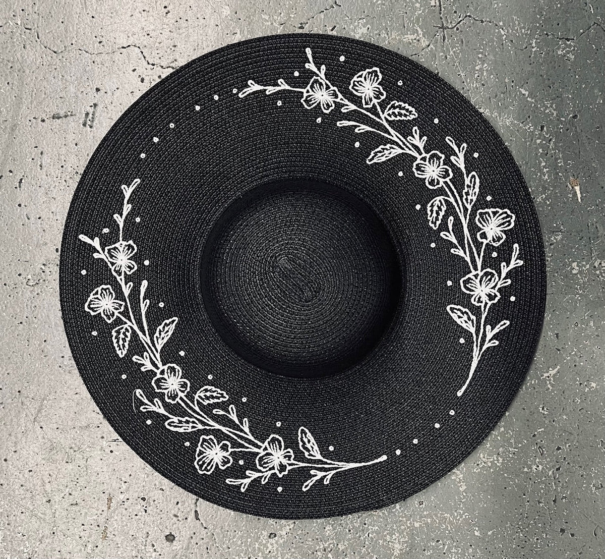 Floppy Sun Hat - XL Brim - Violets