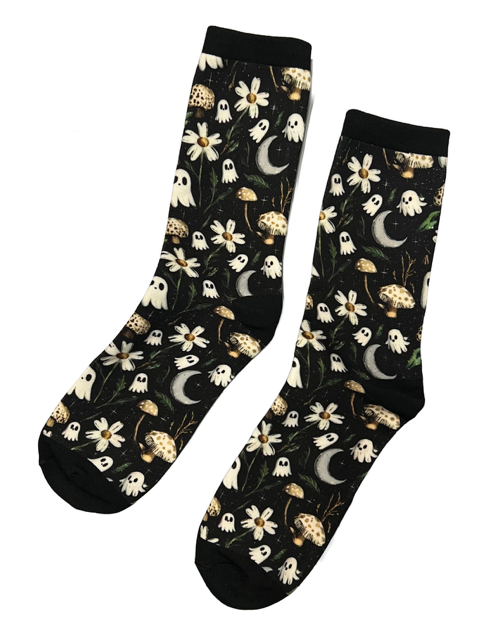 Novelty Socks - Floral Haunting