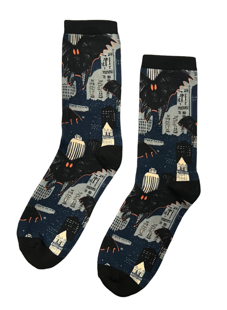 Novelty Socks - Mothman