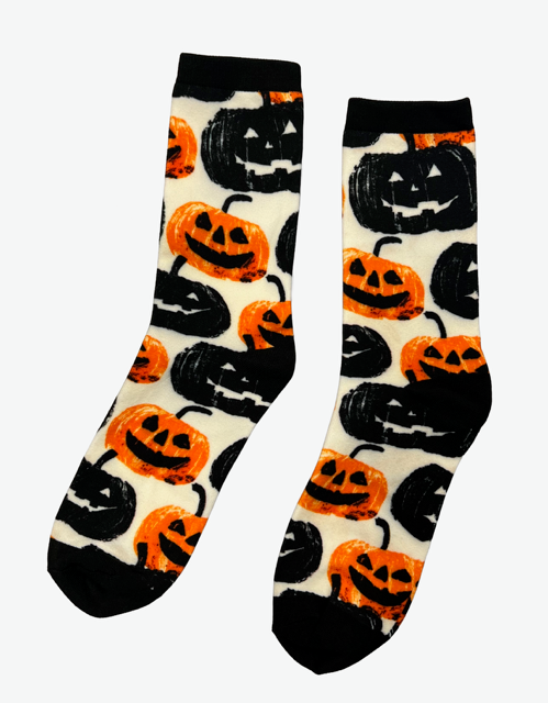 Novelty Socks - Jack-O-Lanterns