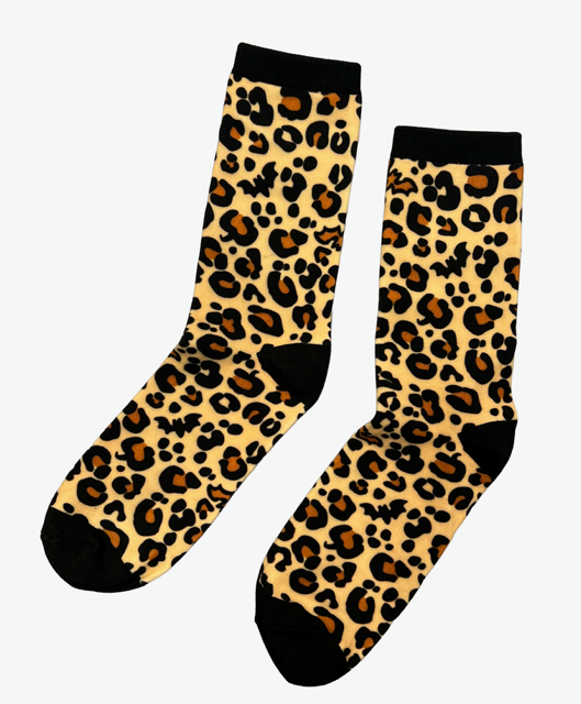 Novelty Socks - Batty Leopard